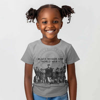 Black Women of World War II Kid T shirt 6888th Central Postal Directory Battalion