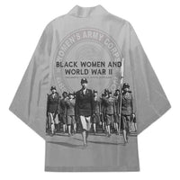 Black Women of World War II Kimono 6888th Central Postal Directory Battalion