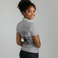 Black Women of World War II Women Polo Shirt 6888th Central Postal Directory Battalion