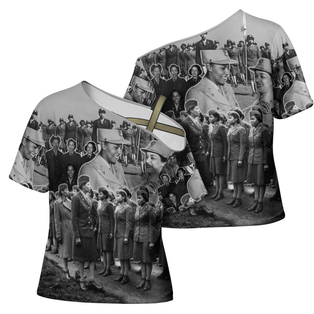 Six Triple Eight Cross Shoulder Shirt Women of the Womens Army Corps