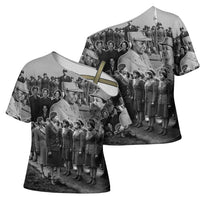 Six Triple Eight Cross Shoulder Shirt Women of the Womens Army Corps