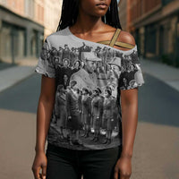 Six Triple Eight Cross Shoulder Shirt Women of the Womens Army Corps