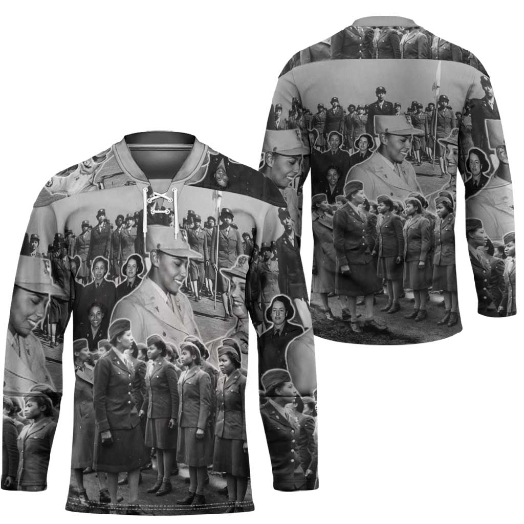 Six Triple Eight Hockey Jersey Women of the Womens Army Corps