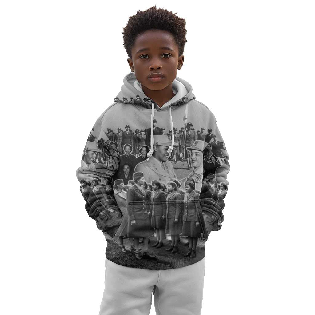 Six Triple Eight Kid Hoodie Women of the Womens Army Corps