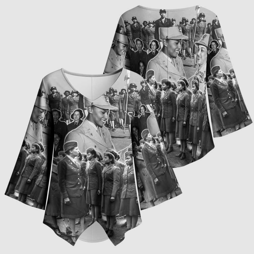 Six Triple Eight Kimono Sleeve Blouse Women of the Womens Army Corps