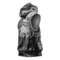 Six Triple Eight Sleeveless Hoodie Women of the Womens Army Corps