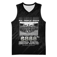 6888th Central Postal Directory Battalion Basketball Jersey Six Triple Eight