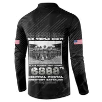 6888th Central Postal Directory Battalion Button Sweatshirt Six Triple Eight