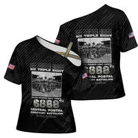 6888th Central Postal Directory Battalion Cross Shoulder Shirt Six Triple Eight