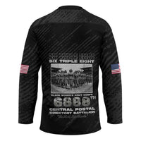 6888th Central Postal Directory Battalion Hockey Jersey Six Triple Eight
