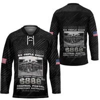 6888th Central Postal Directory Battalion Hockey Jersey Six Triple Eight