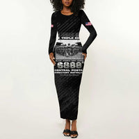 6888th Central Postal Directory Battalion Long Sleeve Bodycon Dress Six Triple Eight