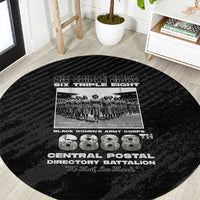 6888th Central Postal Directory Battalion Round Carpet Six Triple Eight
