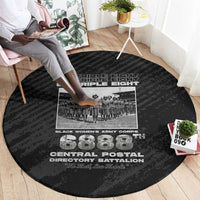 6888th Central Postal Directory Battalion Round Carpet Six Triple Eight