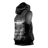 6888th Central Postal Directory Battalion Sleeveless Hoodie Six Triple Eight