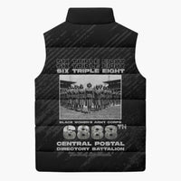 6888th Central Postal Directory Battalion Sleeveless Puffer Jacket Six Triple Eight