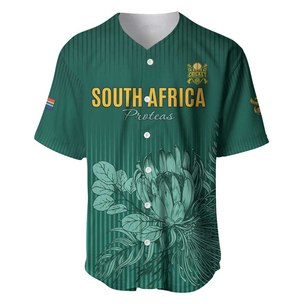 Custom South Africa Cricket Baseball Jersey Road To Champions