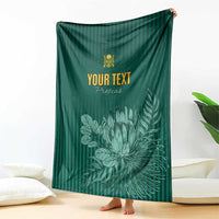 Custom South Africa Cricket Blanket Road To Champions