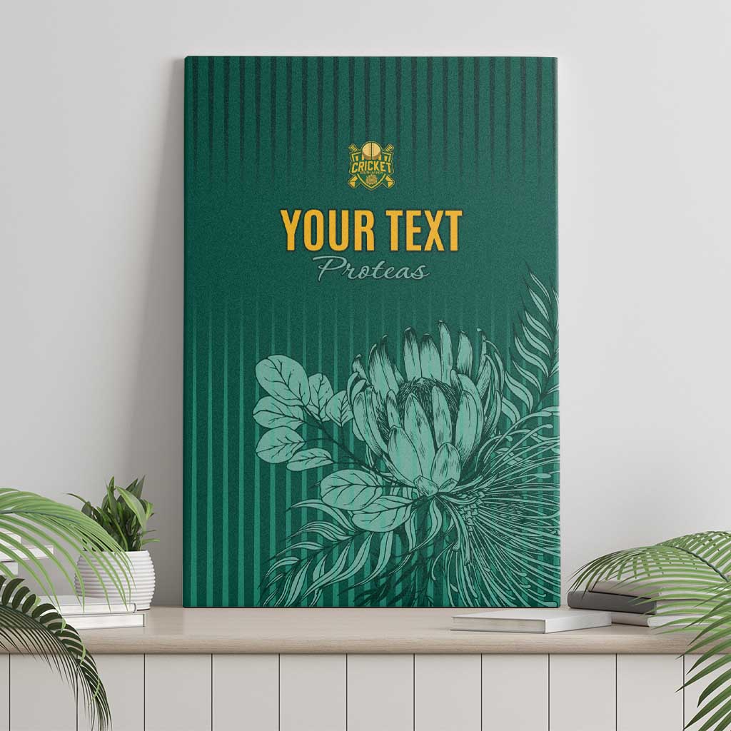 Custom South Africa Cricket Canvas Wall Art Road To Champions
