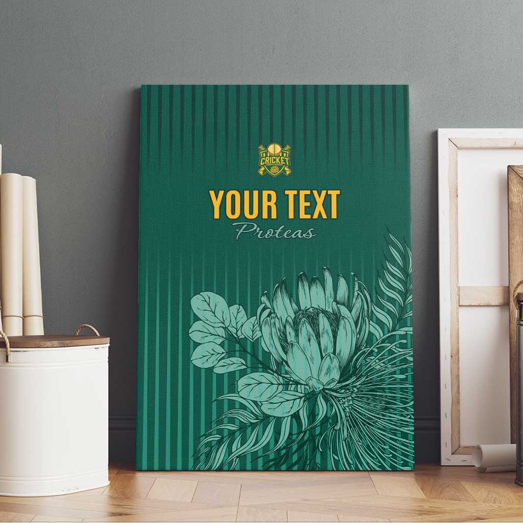 Custom South Africa Cricket Canvas Wall Art Road To Champions