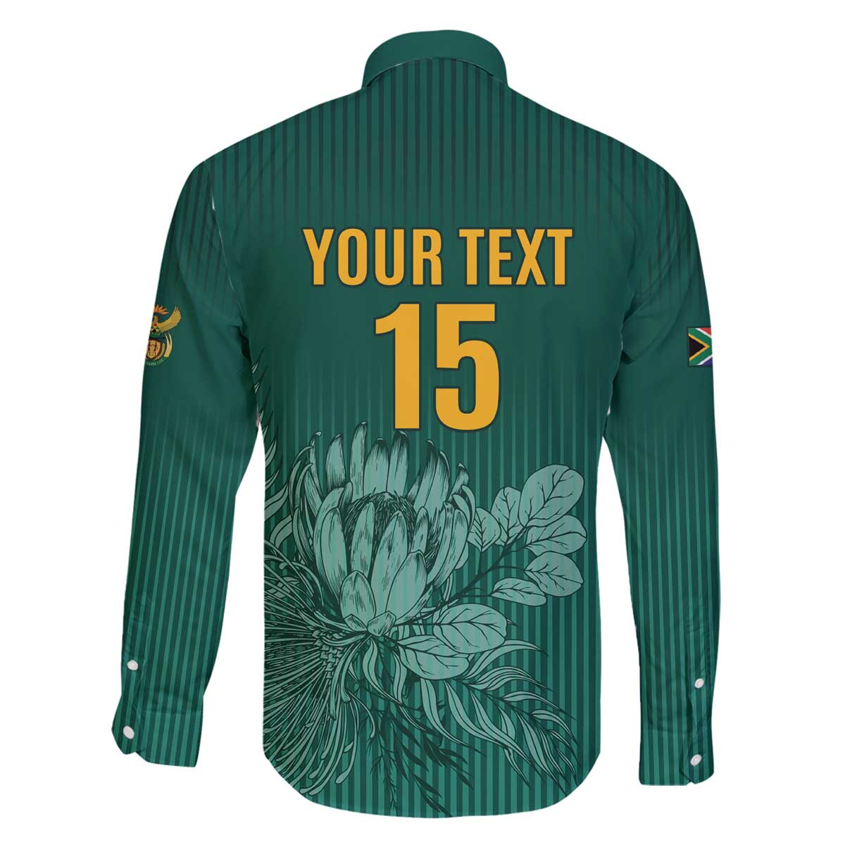 Custom South Africa Cricket Family Matching Off The Shoulder Long Sleeve Dress and Hawaiian Shirt Road To Champions