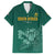 Custom South Africa Cricket Family Matching Off Shoulder Maxi Dress and Hawaiian Shirt Road To Champions