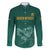 Custom South Africa Cricket Family Matching Short Sleeve Bodycon Dress and Hawaiian Shirt Road To Champions