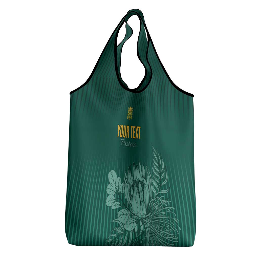 Custom South Africa Cricket Grocery Bag Road To Champions