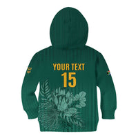 Custom South Africa Cricket Kid Hoodie Road To Champions
