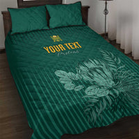 Custom South Africa Cricket Quilt Bed Set Road To Champions
