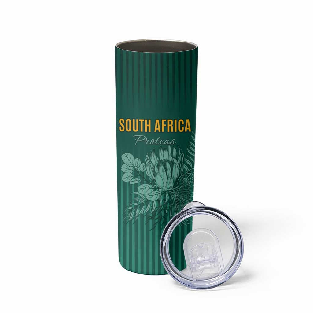 Custom South Africa Cricket Skinny Tumbler Road To Champions