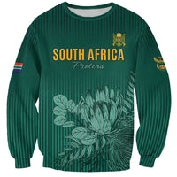 Custom South Africa Cricket Sweatshirt Road To Champions