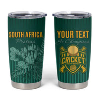 Custom South Africa Cricket Tumbler Cup Road To Champions