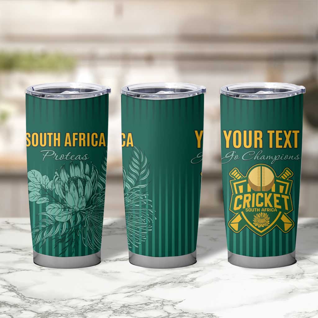 Custom South Africa Cricket Tumbler Cup Road To Champions