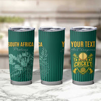 Custom South Africa Cricket Tumbler Cup Road To Champions
