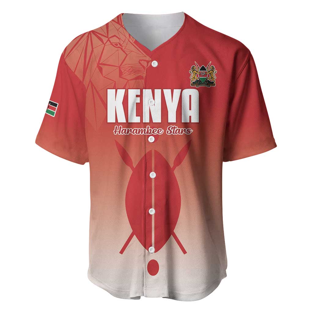 Custom Kenya Football Baseball Jersey Harambee Harambee Stars