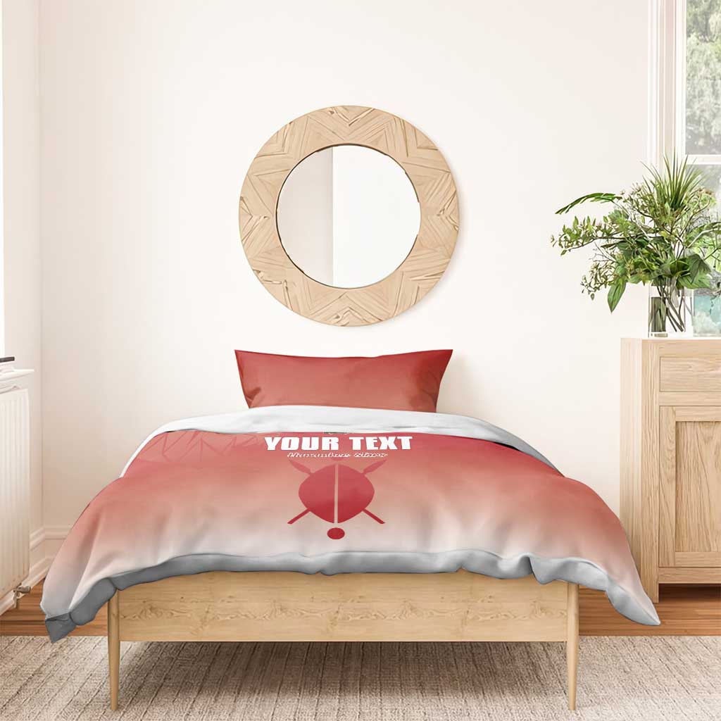 Custom Kenya Football Bedding Set Harambee Harambee Stars