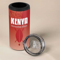Custom Kenya Football 4 in 1 Can Cooler Tumbler Harambee Harambee Stars