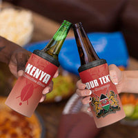 Custom Kenya Football 4 in 1 Can Cooler Tumbler Harambee Harambee Stars