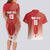 Custom Kenya Football Couples Matching Long Sleeve Bodycon Dress and Hawaiian Shirt Harambee Harambee Stars
