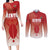 Custom Kenya Football Couples Matching Long Sleeve Bodycon Dress and Long Sleeve Button Shirt Harambee Harambee Stars