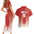 Custom Kenya Football Couples Matching Short Sleeve Bodycon Dress and Hawaiian Shirt Harambee Harambee Stars