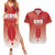 Custom Kenya Football Couples Matching Summer Maxi Dress and Hawaiian Shirt Harambee Harambee Stars
