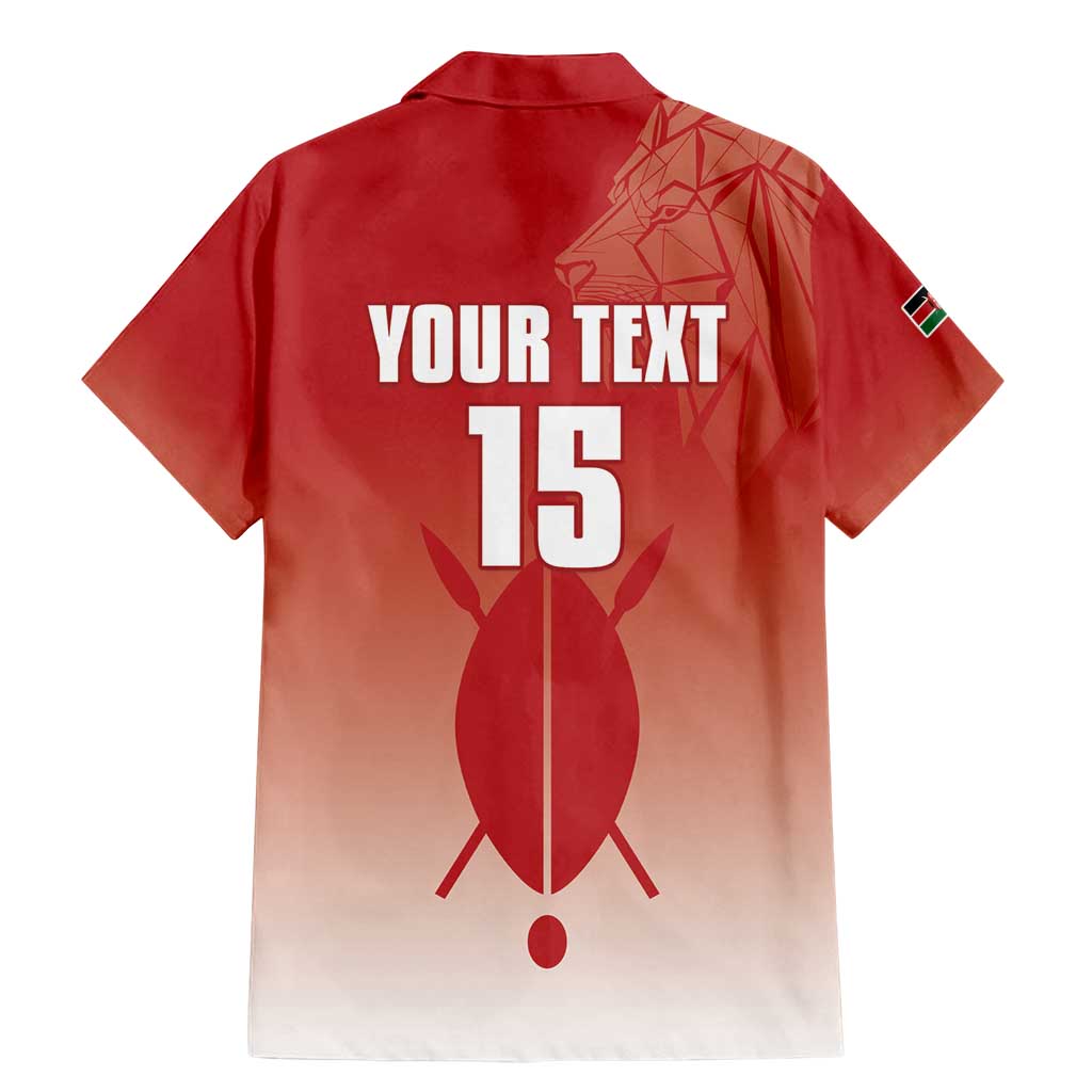 Custom Kenya Football Family Matching Mermaid Dress and Hawaiian Shirt Harambee Harambee Stars