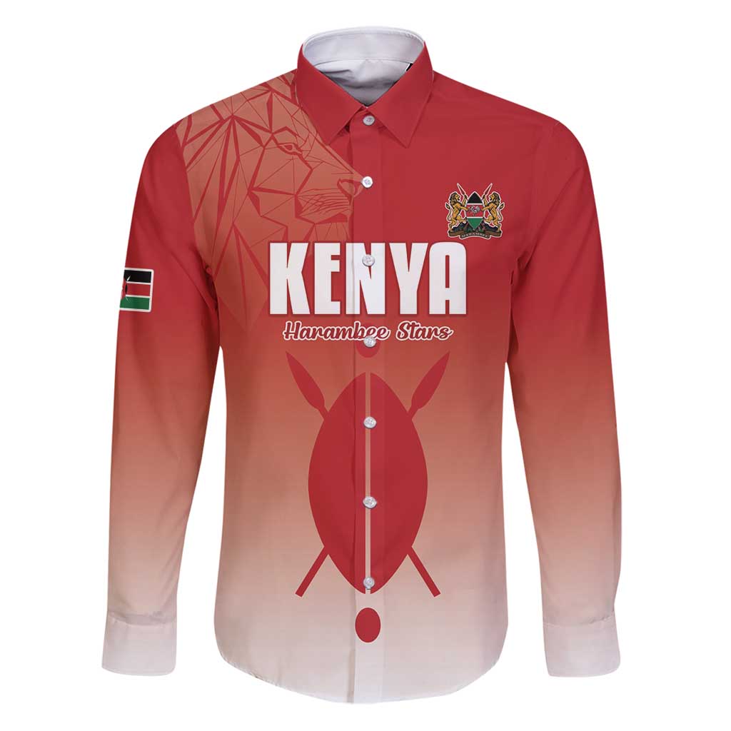Custom Kenya Football Family Matching Puletasi and Hawaiian Shirt Harambee Harambee Stars