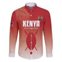 Custom Kenya Football Family Matching Puletasi and Hawaiian Shirt Harambee Harambee Stars