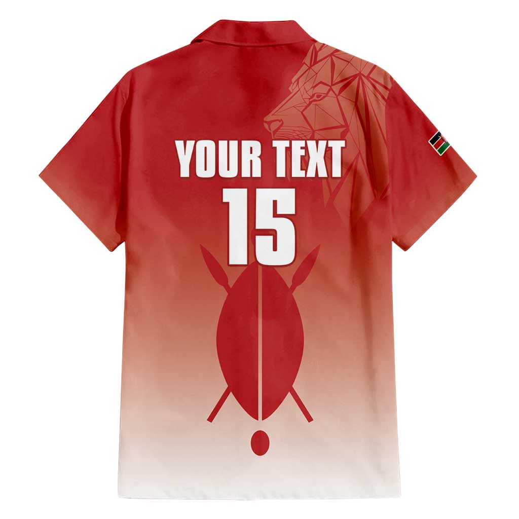 Custom Kenya Football Family Matching Summer Maxi Dress and Hawaiian Shirt Harambee Harambee Stars