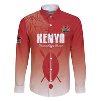Custom Kenya Football Family Matching Tank Maxi Dress and Hawaiian Shirt Harambee Harambee Stars