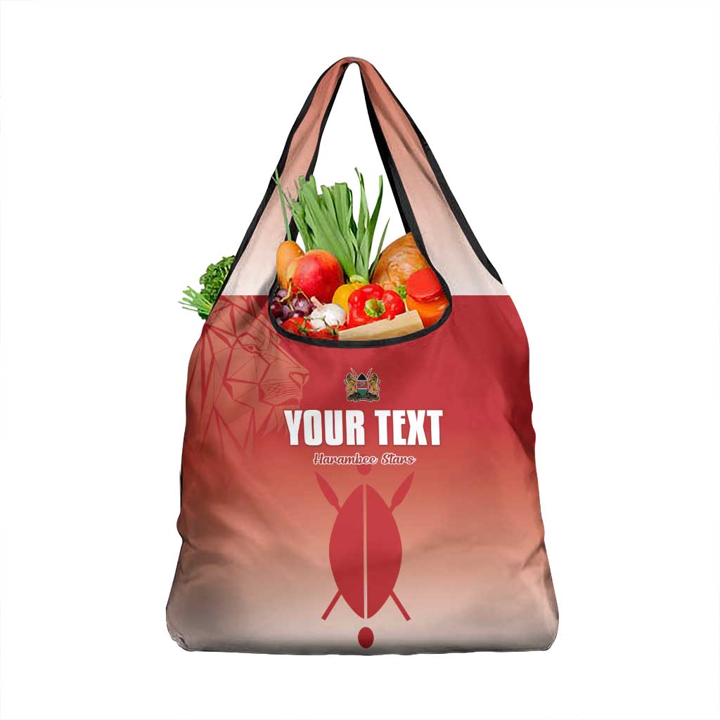 Custom Kenya Football Grocery Bag Harambee Harambee Stars