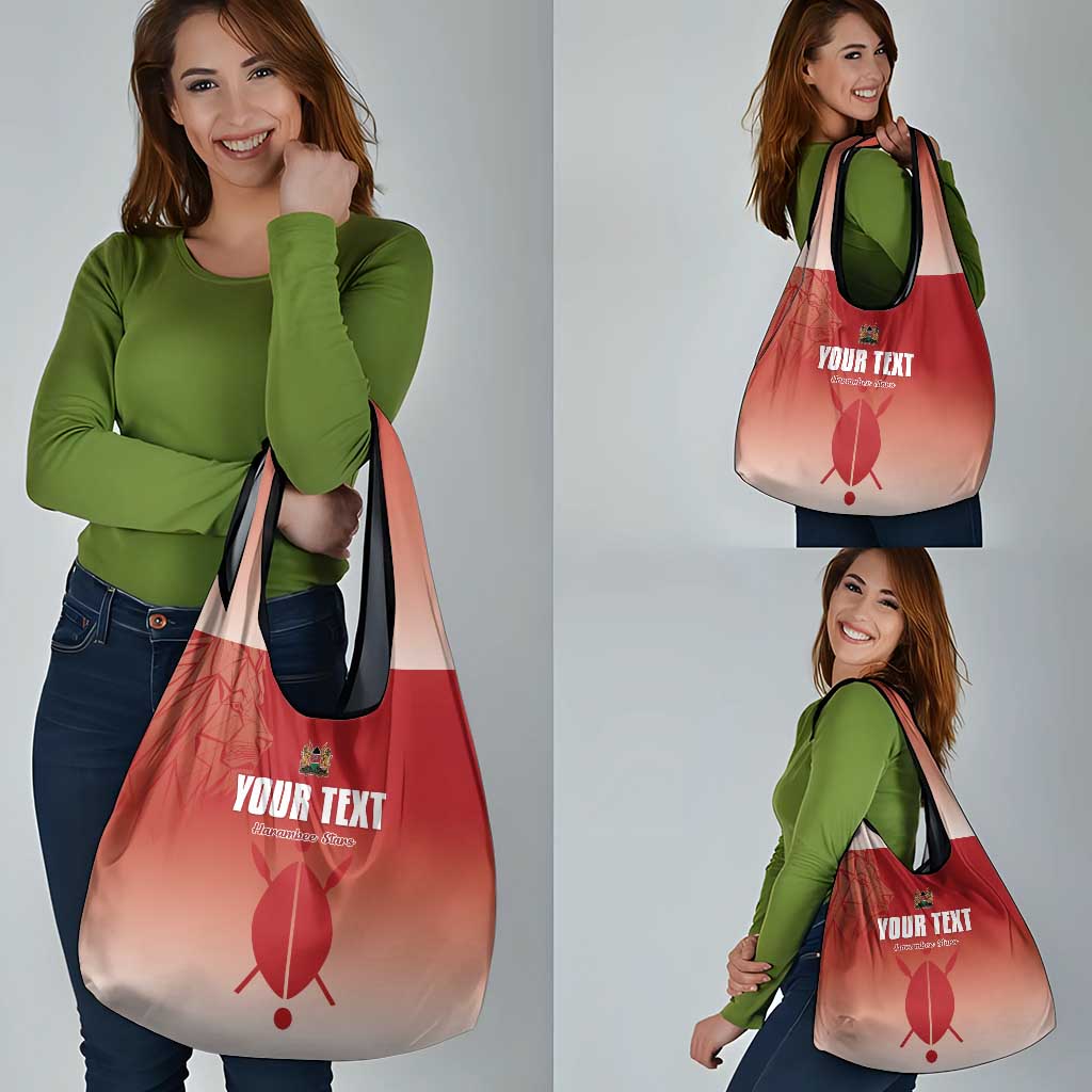 Custom Kenya Football Grocery Bag Harambee Harambee Stars